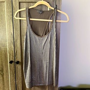 Vince Gray racer back tank with sequence Small